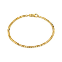 PANZER BRACELET GOLD BRACELET 2,60MM 585 GOLD - IDENTIM®