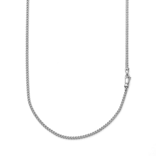 FRANCO CHAIN GOLD CHAIN 2.00MM 585 WHITE GOLD - IDENTIM®