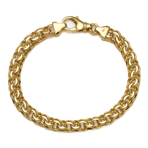 GARIBALDI BRACELET GOLD BRACELET 7,00MM 585 GOLD - IDENTIM®
