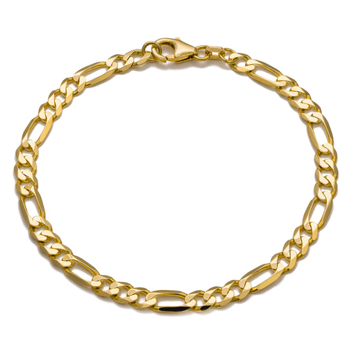 FIGARO BRACELET GOLD BRACELET 5,00MM 333 GOLD - IDENTIM®
