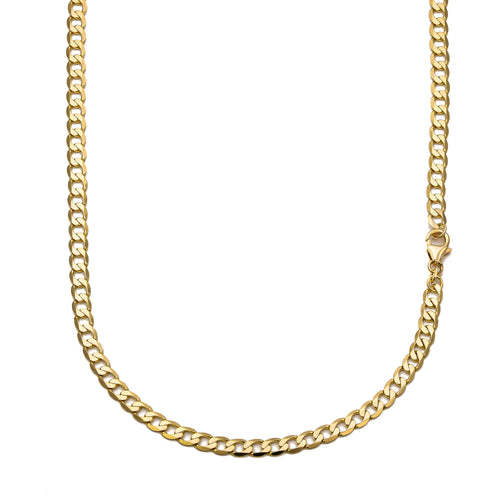 CURB CHAIN GOLD CHAIN 5,00MM 585 GOLD - IDENTIM®