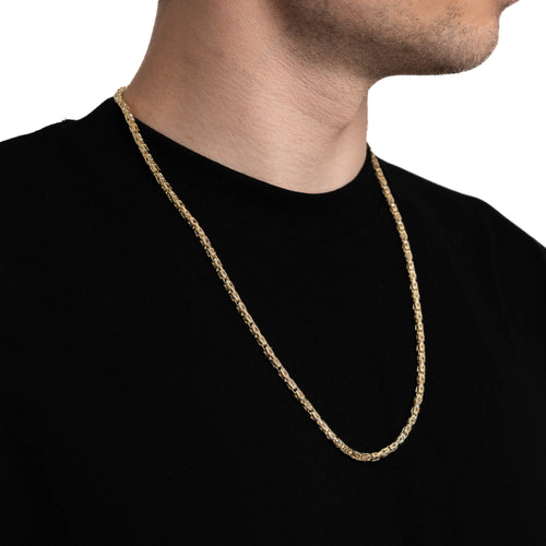 KING NECKLACE 333 GOLD 3,50MM - IDENTIM®