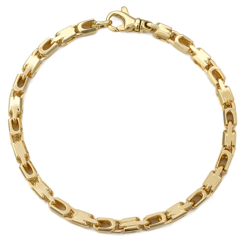 MONTE CARLO GOLD BRACELET 4,50MM 585 GOLD - IDENTIM®