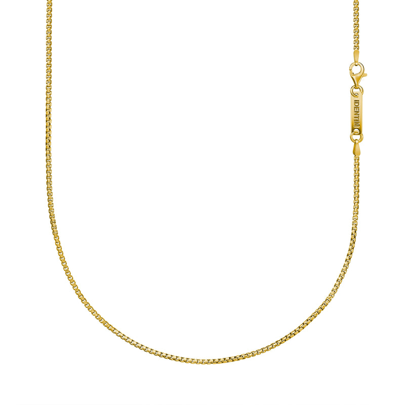 Venetian chain 925 silver 18 carat gold-plated 2.00mm