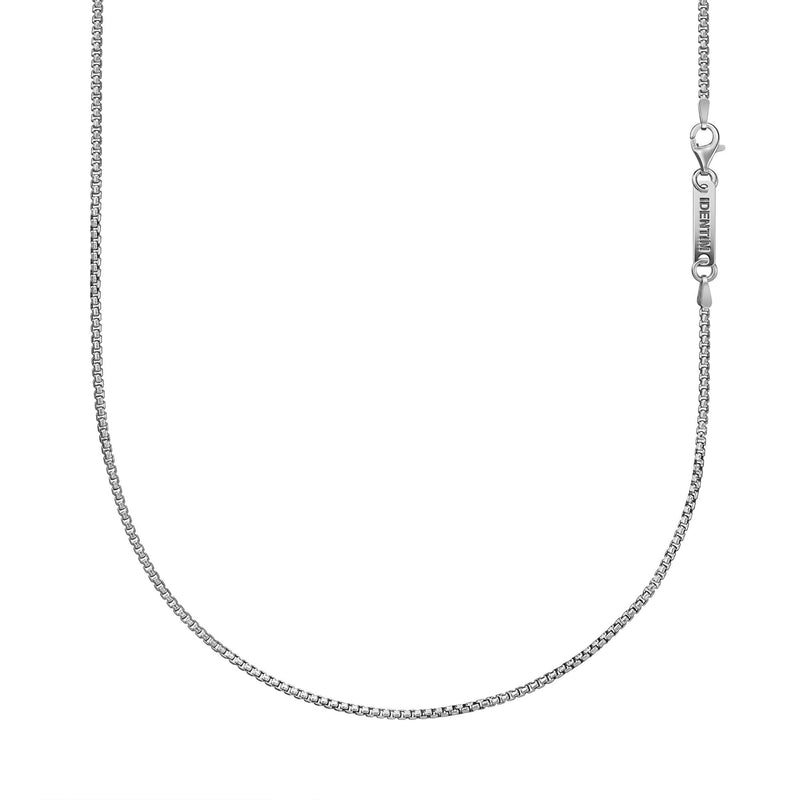 Venetian necklace 925 silver rhodium-plated 2.00mm