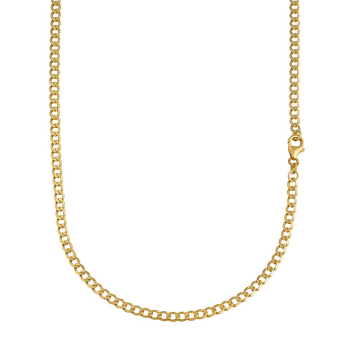 CURB CHAIN GOLD CHAIN 4,00MM 585 GOLD