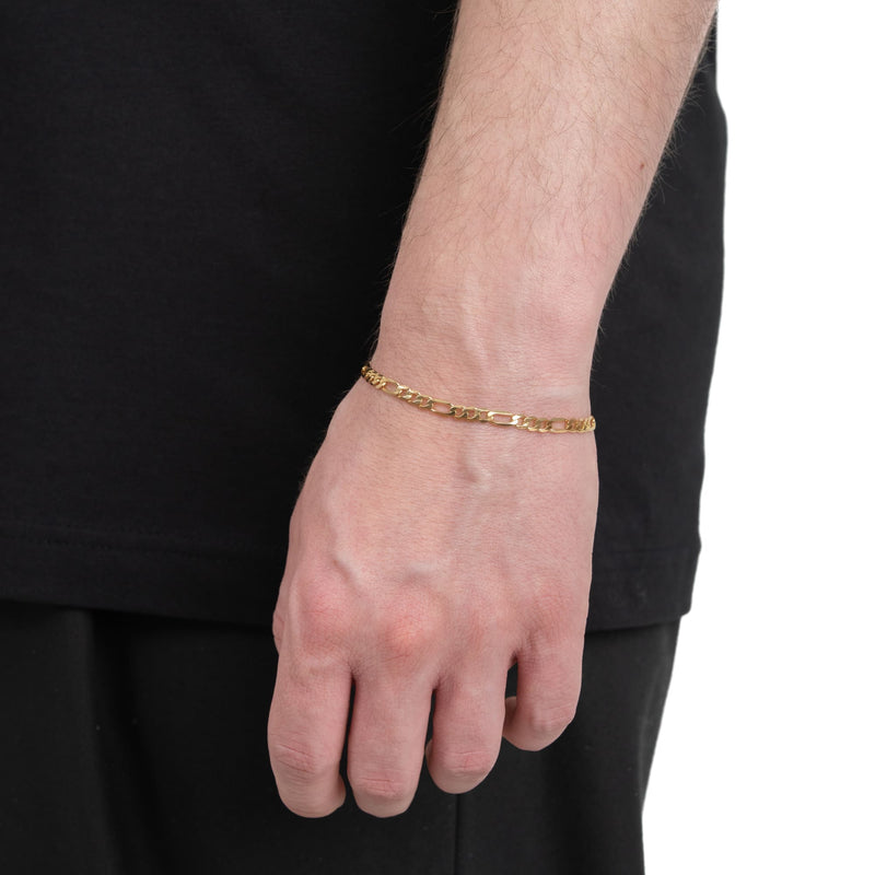 FIGARO BRACELET GOLD BRACELET 4,00MM 333 GOLD