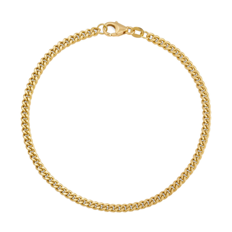 PANZER BRACELET GOLD BRACELET 3,00MM 585 GOLD