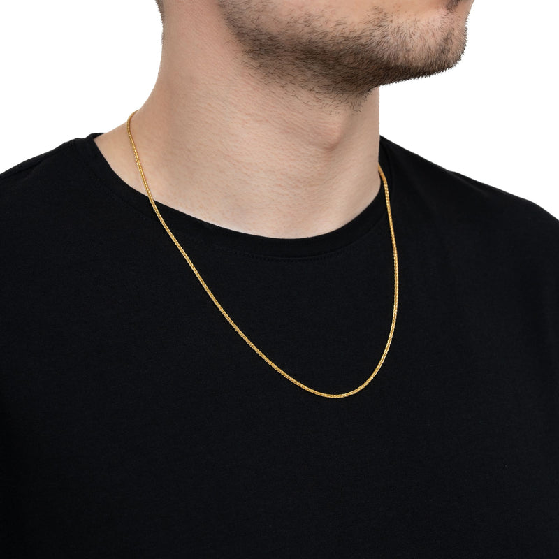 PLAIT CHAIN GOLD CHAIN 1,70MM 333 GOLD