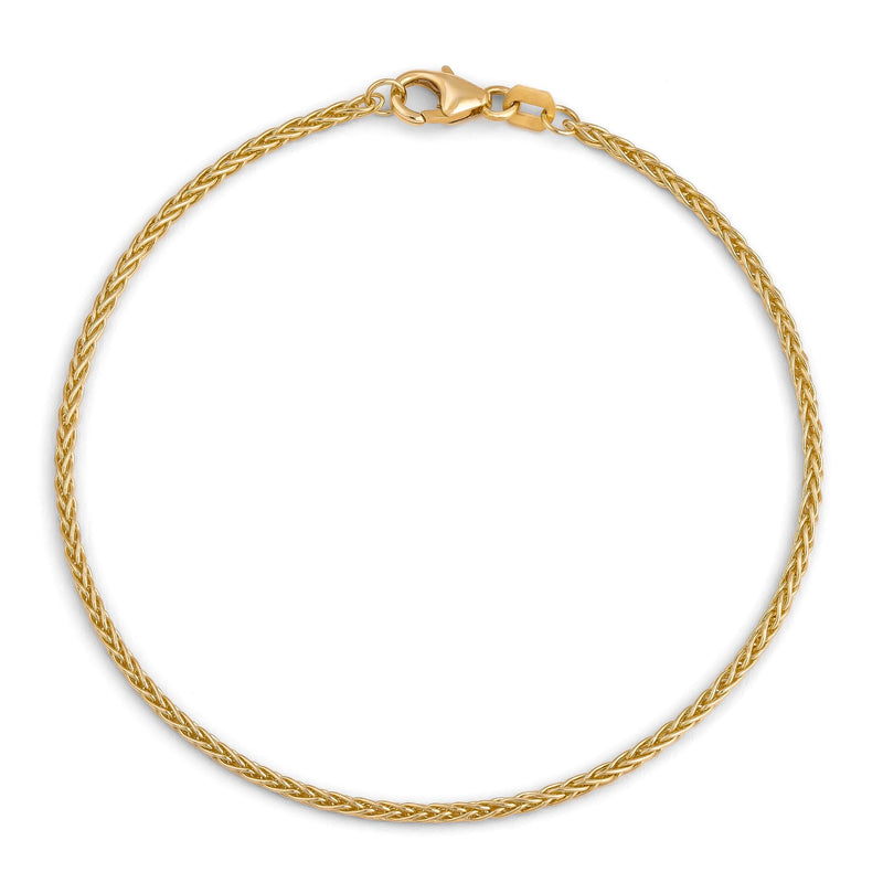BRAID BRACELET GOLD BRACELET 1,70MM 333 GOLD