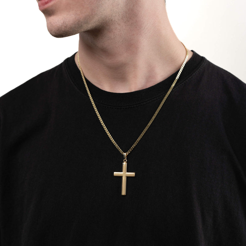 CROSS BASIC NECKLACE 333 GOLD