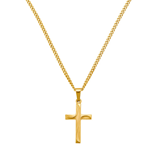 CROSS NECKLACE 333 GOLD - IDENTIM®