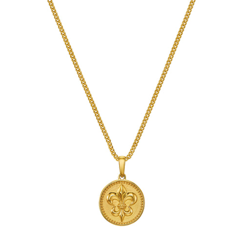 LILY NECKLACE 585 GOLD - IDENTIM®