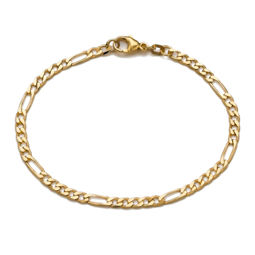 FIGARO BRACELET GOLD BRACELET 3,50MM 585 GOLD - IDENTIM®