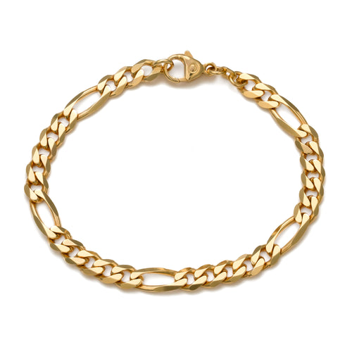 FIGARO BRACELET GOLD BRACELET 5,50MM 585 GOLD - IDENTIM®