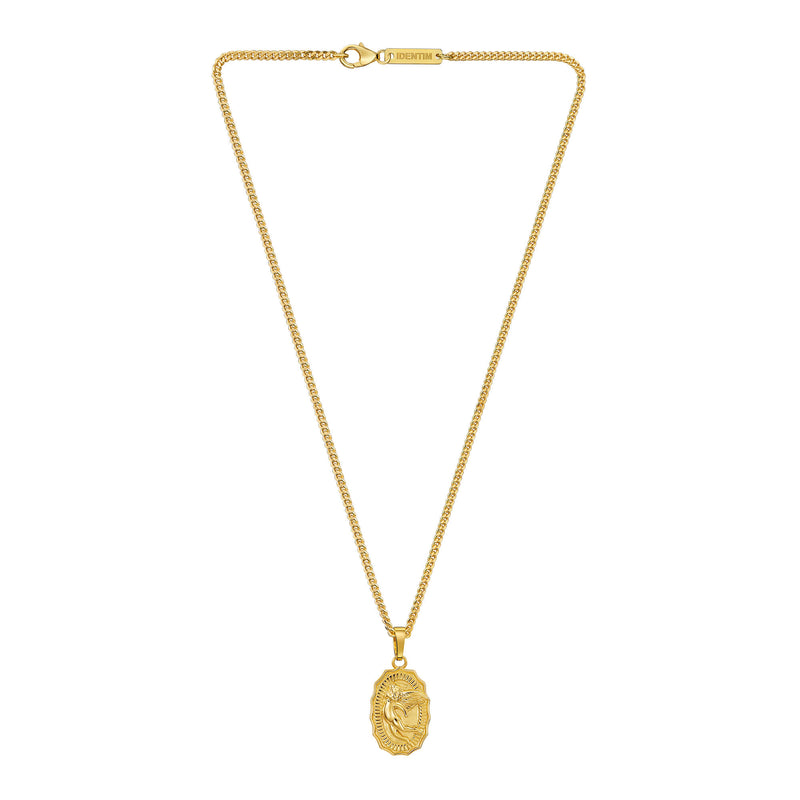 ANGEL NECKLACE 925 SILVER 18 CARAT GOLD PLATED