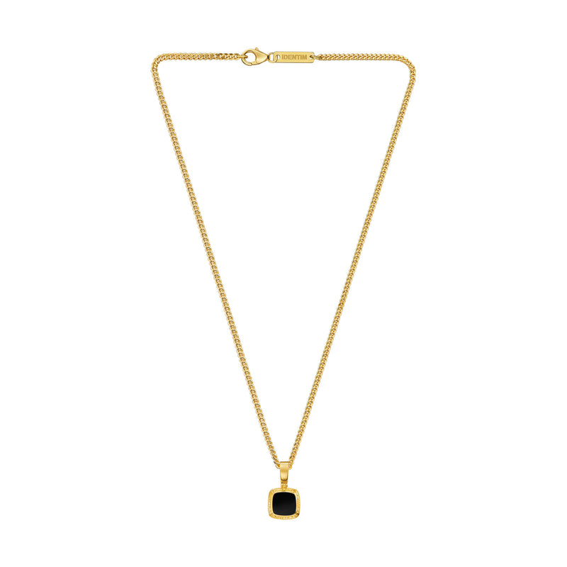 ART NOUVEAU NECKLACE 925 SILVER 18 CARAT GOLD PLATED