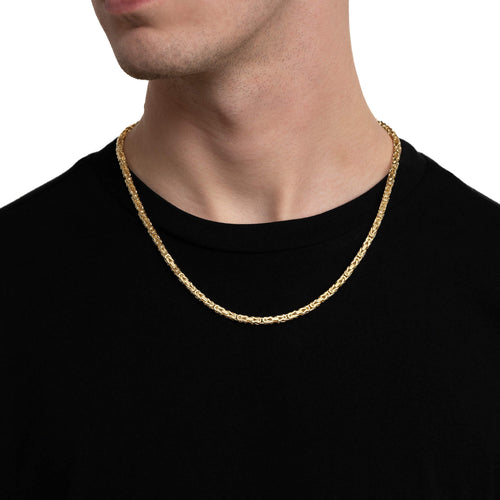 KING CHAIN GOLD CHAIN 4,00MM 585 GOLD - IDENTIM®