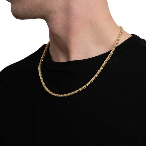 KING CHAIN GOLD CHAIN 4,00MM 585 GOLD - IDENTIM®