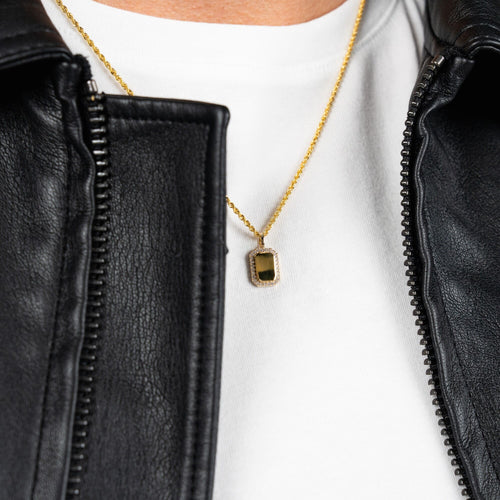 BRILLIANCE NECKLACE 585 GOLD LAB DIAMONDS