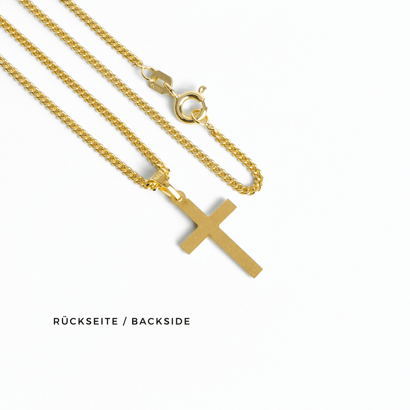CROSS NECKLACE 333 GOLD