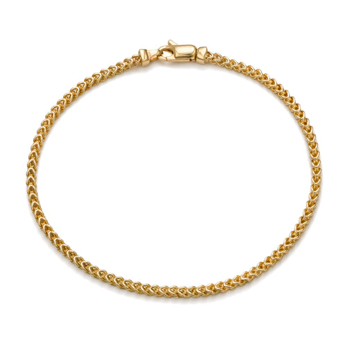 FRANCO BRACELET GOLD BRACELET 2,00MM 750 GOLD - IDENTIM®