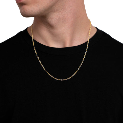 ANCHOR CHAIN GOLD CHAIN 2,70MM 750 GOLD - IDENTIM®