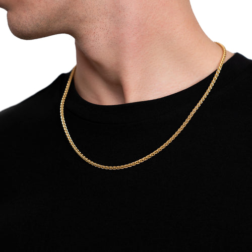 PLAIT CHAIN GOLD CHAIN 3,00MM 750 GOLD - IDENTIM®