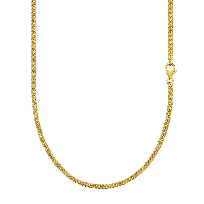 CURB CHAIN GOLD CHAIN 3,00MM 333 GOLD