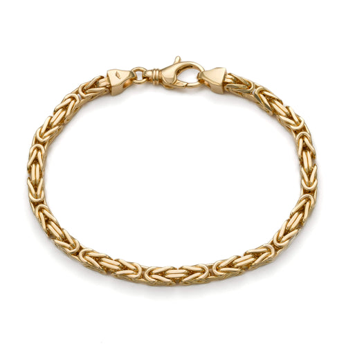KINGS BRACELET GOLD BRACELET 4,00MM 585 GOLD - IDENTIM®