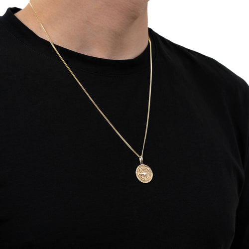 COMPASS NECKLACE 585 GOLD - IDENTIM®