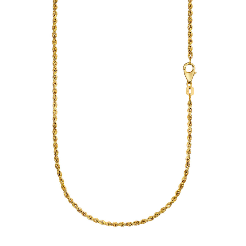 Cord chain gold chain 585 gold 1,70mm
