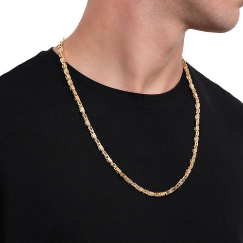 MONTE CARLO GOLD CHAIN 4,50MM 585 GOLD - IDENTIM®