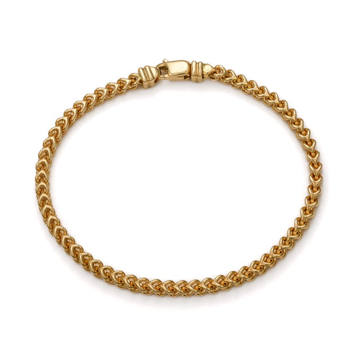 FRANCO BRACELET GOLD BRACELET 3,50MM 585 GOLD - IDENTIM®