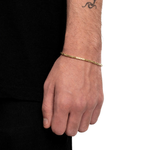 KINGS BRACELET GOLD BRACELET 2,50MM 750 GOLD - IDENTIM®