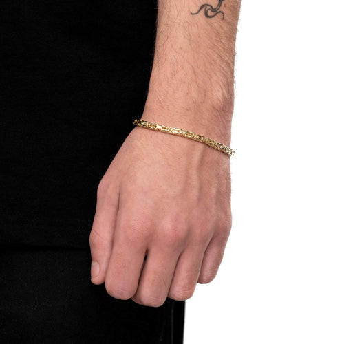 KINGS BRACELET GOLD BRACELET 4,00MM 750 GOLD - IDENTIM®
