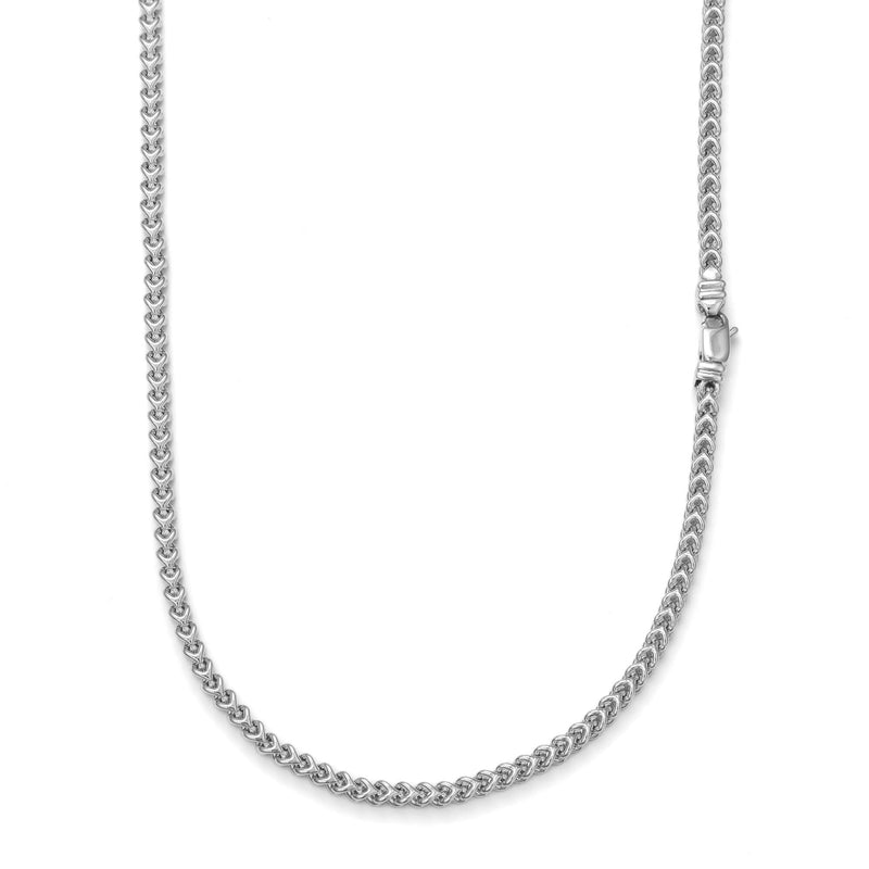 FRANCO CHAIN GOLD CHAIN 3.50MM 585 WHITE GOLD