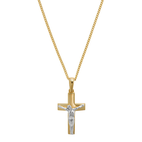 CROSS CRUCIFIX NECKLACE 333 GOLD - IDENTIM®