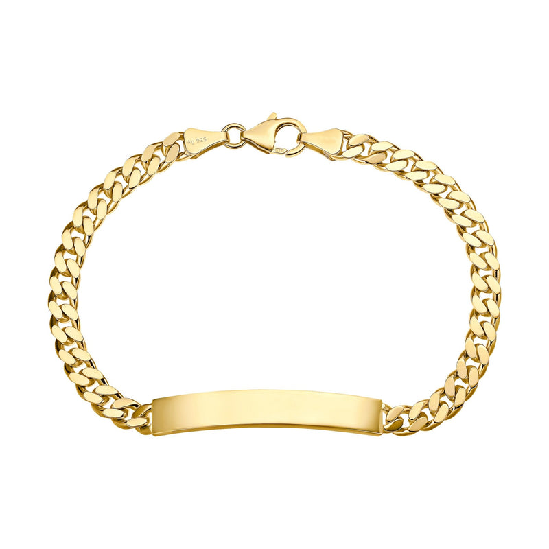 Engraving bracelet Engraving plate Armored ID bracelet
