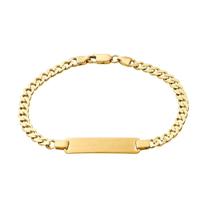 Engraving bracelet Engraving plate Armored ID bracelet Frosted