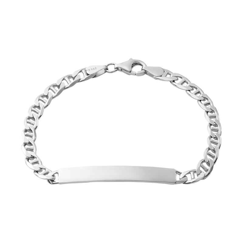 Engraving bracelet Engraving plate Armored bar ID bracelet