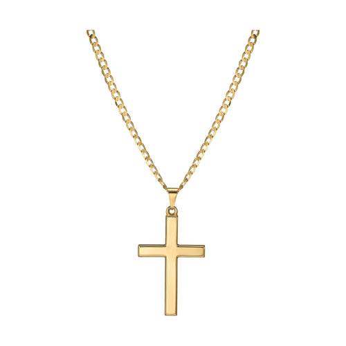 CROSS BASIC NECKLACE 333 GOLD - IDENTIM®