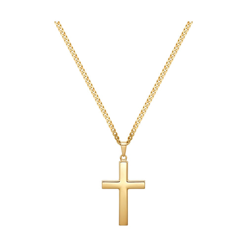 CROSS BASIC NECKLACE 333 GOLD - IDENTIM®