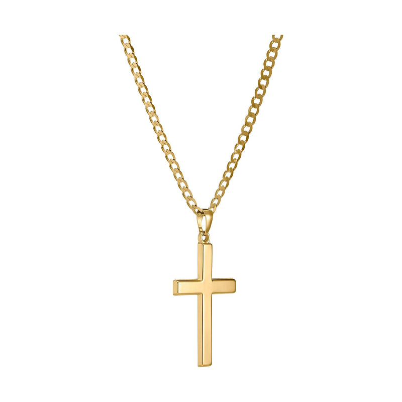 CROSS BASIC NECKLACE 585 GOLD