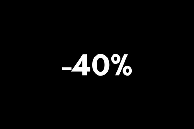 Up to -40%