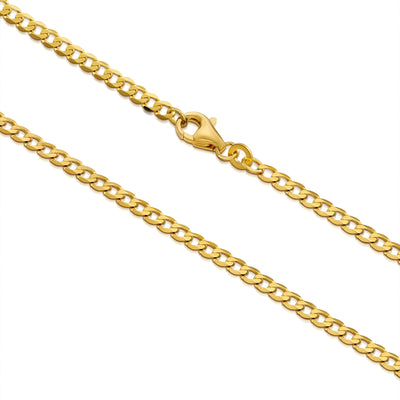 CURB CHAIN NECKLACE 2,60MM 585 GOLD