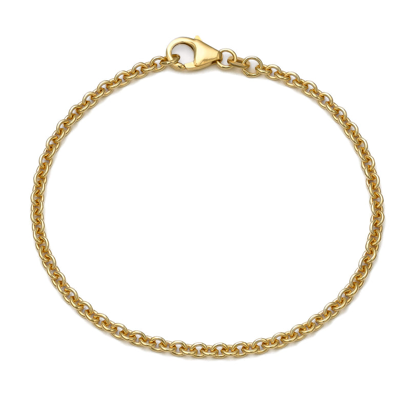 ANCHOR BRACELET GOLD BRACELET 2,70MM 750 GOLD