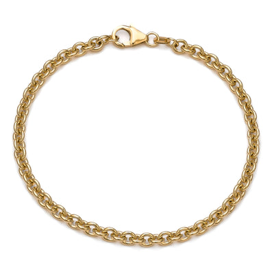 ANCHOR BRACELET GOLD BRACELET 4,00MM 585 GOLD