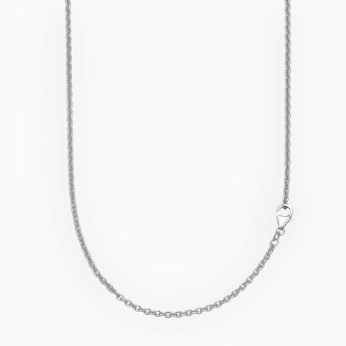 GOLD CHAIN 2.70MM 750 WHITE GOLD
