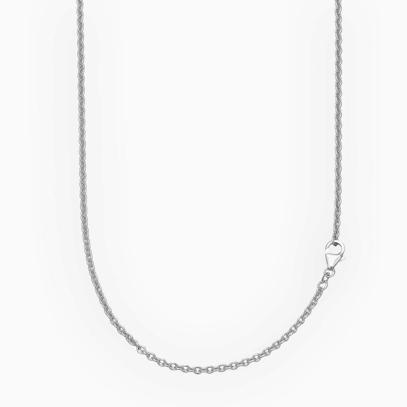 GOLD CHAIN 2.70MM 750 WHITE GOLD
